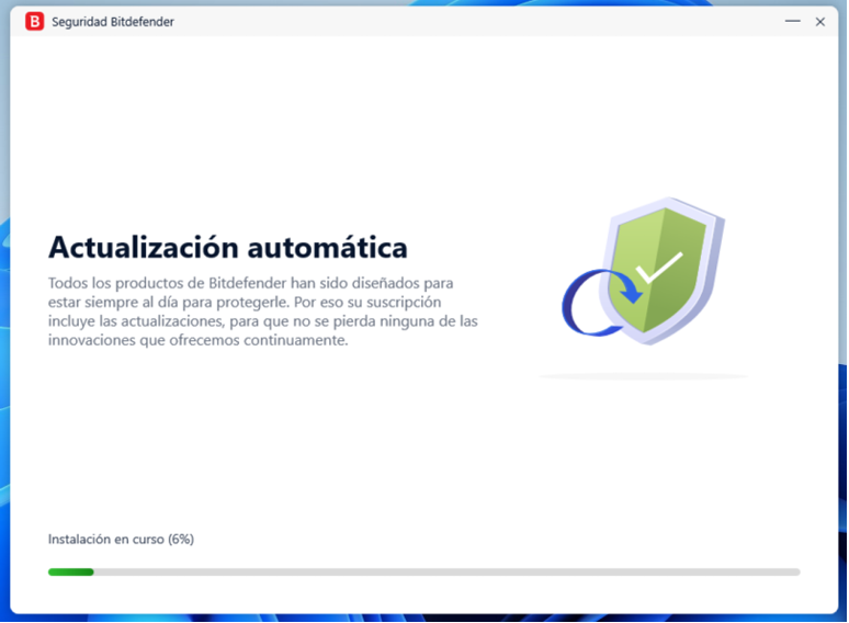 Instalación en Curso