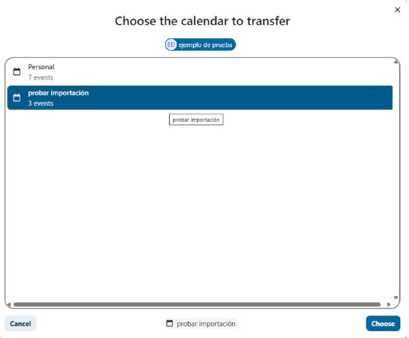 Transferencia selectiva